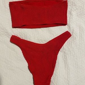 BOUND by Bond-eye bikini Red ONE SIZE